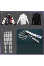 2XXT Cosplay Vtuber Seraph Dazzlegarden VOLTACTION 3rd Anniversary Cosplay Costume